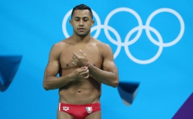 Jahir Ocampo se ve en el podio de Tokio 2020