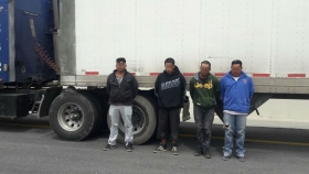 Detenidos por robar tráiler