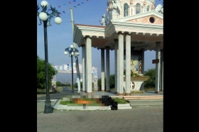 En la capilla situada junto a la carretera federal Puebla-Tehuacán
