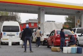 Así lucieron las gasolineras de la región de Texmelucan