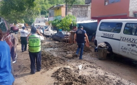 Suman 11 muertos por deslizamientos de tierra y lluvias en Oaxaca
