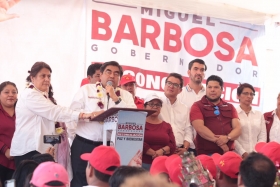 Sin importar su afiliación política, Barbosa Huerta trabajará con todos los presidentes municipales 