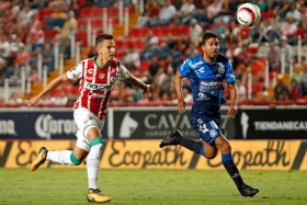 Puebla y Necaxa dividen puntos