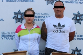 Sergio “N.” y Cindy Surisaday “N.”, fueron puestos a disposición del Agente del Ministerio Público