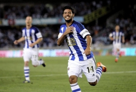 Carlos Vela, delantero mexicano.