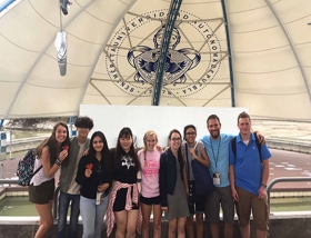 Alumnos Oxford Highschoolde Michigan llegan de intercambio