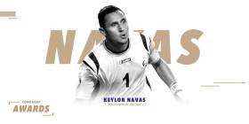 Keylor Navas el mejor jugador de Concacaf