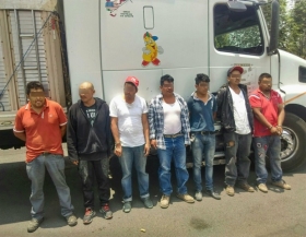 Detenidos por transportar gasolina robada 