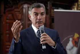En otro tema el mandatario estatal negó que existan focos rojos para el proceso electoral en Puebla