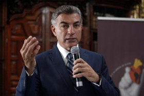 En otro tema el mandatario estatal negó que existan focos rojos para el proceso electoral en Puebla