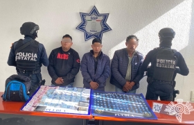Captura Policía Estatal a presuntos líderes de “Los Chintroles” de Libres