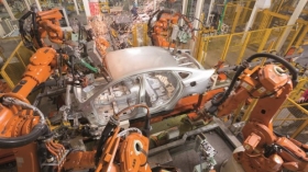 600 robots en planta de Audi en Puebla