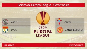 Así quedaron las semis de la Europe League