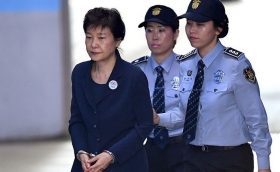 Park Geun-hye, expresidenta surcoreana.