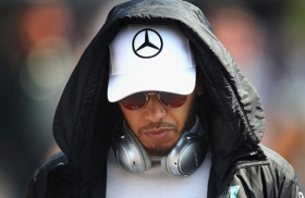 Hamilton terminó segundo en las libres