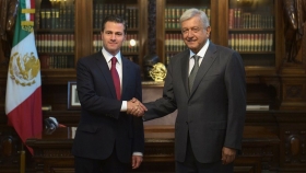 Peña Nieto ofrece transición ordenada y eficiente a AMLO