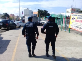 La Policía Estatal estará trabajando coordinadamente con el municipio para las labores de vigilancia