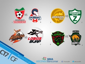 Definidos cuartos de final del Ascenso MX