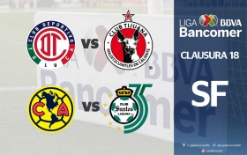 Definidas las semifinales del CL18