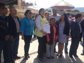 Ana Tere en Chalchihuapan se comprometió a trabajar por el respeto a los derechos humanos