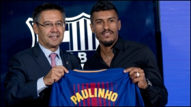 Barcelona presenta a Paulinho