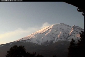 Actividad del Popocatépetl