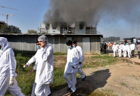 Incendio en fábrica que produce vacuna contra #COVID19 deja al menos 5 muertos