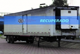 Recuperan tractocamión robado