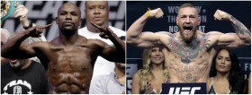Mayweather y McGregor ya están en Las Vegas