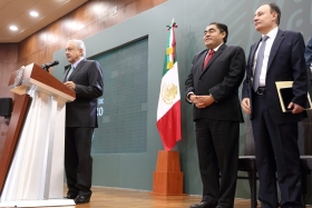 Agradeció al gobernador Miguel Barbosa Huerta su compromiso para iniciar este proyecto