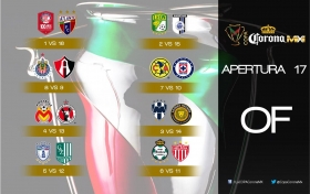 Definidos 8vos de la Copa MX