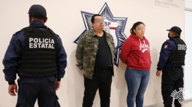 En Atlixco, Policía Estatal detiene a presuntos asaltantes