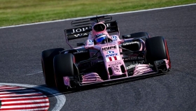 “Checo” Pérez termina séptimo en GP de Japón