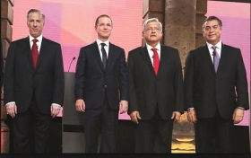 Ricardo Anaya abre y cierra el tercer debate presidencial