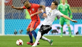 Chile y Alemania empatan