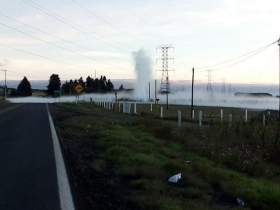 Personal de Pemex labora en la zona   