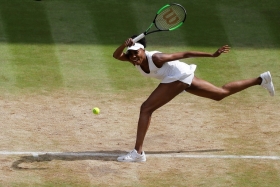 Venus Williams  la rival de Muguruza en la final de Wimbledon