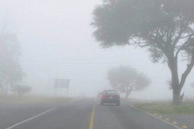 En su paso por Puebla, deja una densa neblina que dificulta el tránsito.