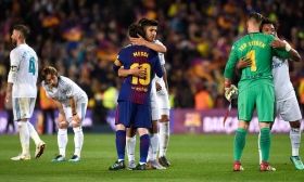 Barcelona y Real Madrid terminan empatados