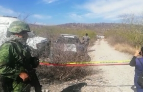 Fuerzas federales resguardan la zona   