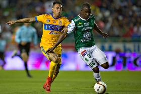 León y Tigres empatan en la ida de 4tos