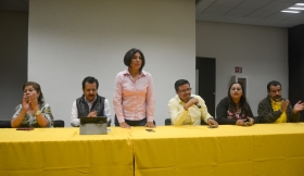 Regidores del PRD respaldan propuestas de Roxana Luna
