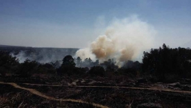 El clima ha complicado las labores en la zona