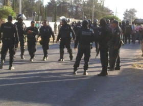 Los maleantes fueron interceptados en la comunidad de Pericotepec