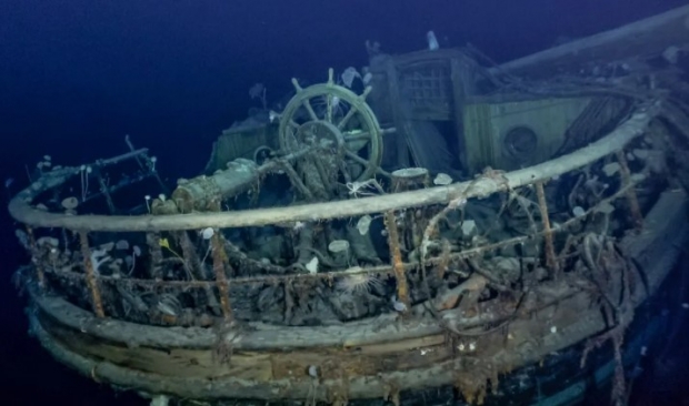 Hallan el barco Endurance bajo el hielo de la Antártida