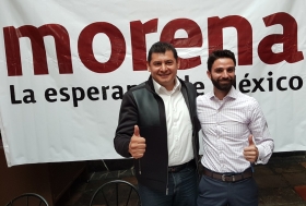 Alejandro Armenta y Rodrigo Abdala ofrecieron una rueda de prensa