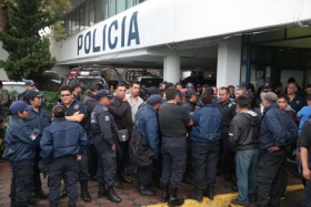Policías Estatales de Puebla  demandan corrupción