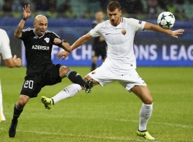 AS Roma gana en Champions