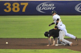 Primer juego de la serie en el Serdán