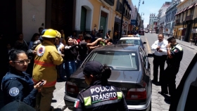 Los hechos ocurrieron en la calle 2 Poniente y 5 Norte